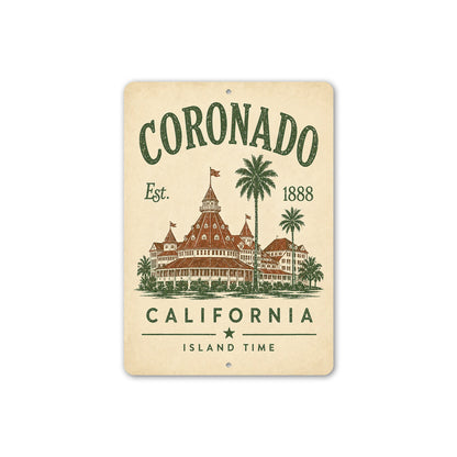 Coronado Island Time Sign