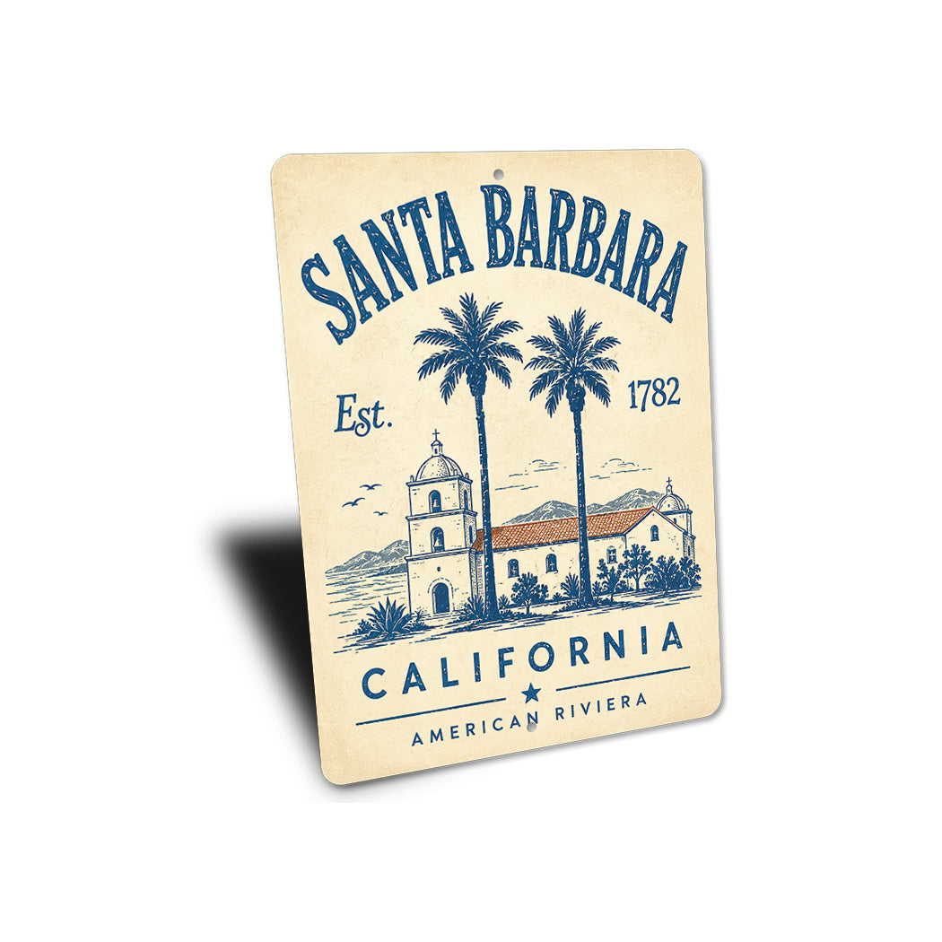 Santa Barbara American Riviera Sign