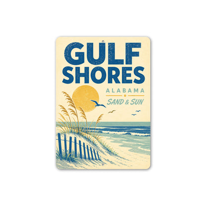 Gulf Shores Sand and Sun Sign