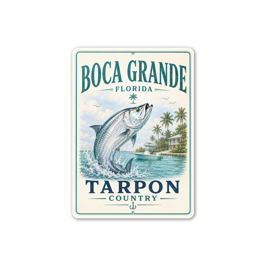 Boca Grande Fishing Sign