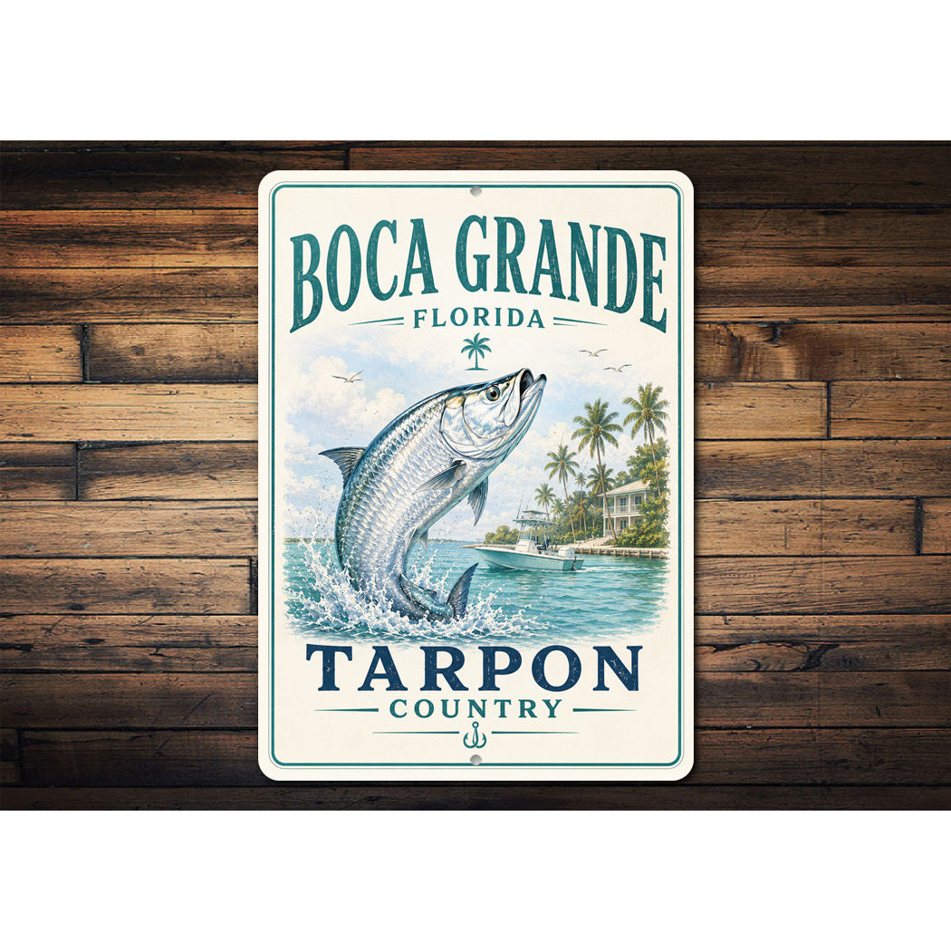 Boca Grande Fishing Sign