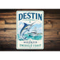 Destin Hooked ont he Coast Sign