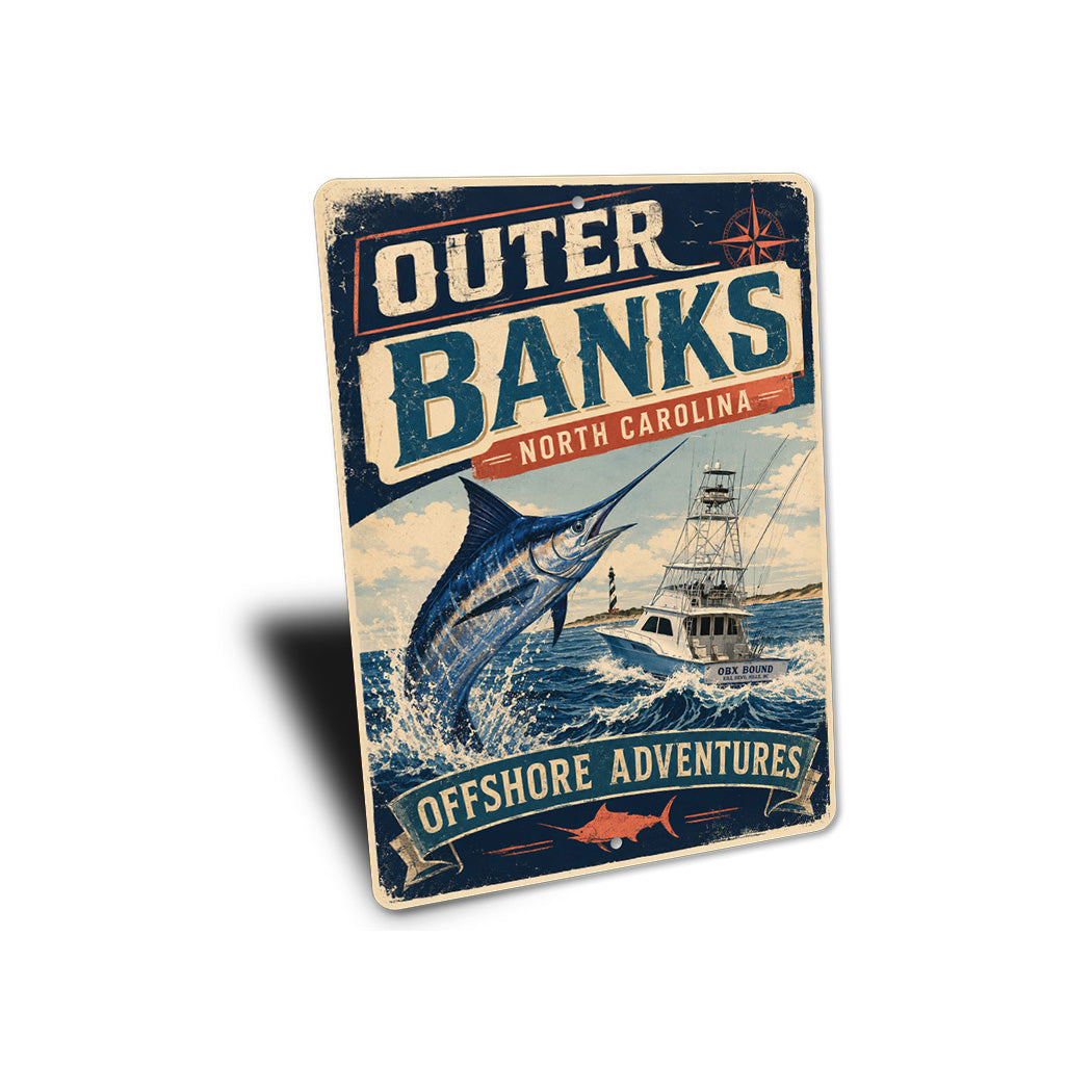 Outerbanks Offshore Adventures Sign