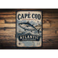 Cape Cod Fishing Sign