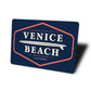Venice Beach Boardwalk Surf Club Sign