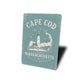 Cape Cod Lighthouse Saltwater Sign