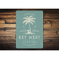 Florida Keys Palm Tree Key West Sign