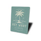 Florida Keys Palm Tree Key West Sign