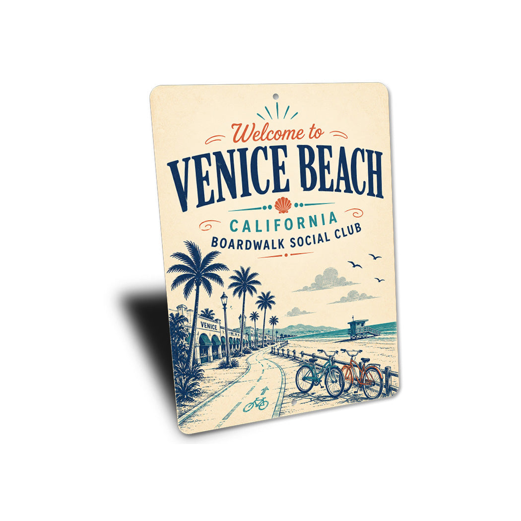Venice Beach Boardwalk Sign