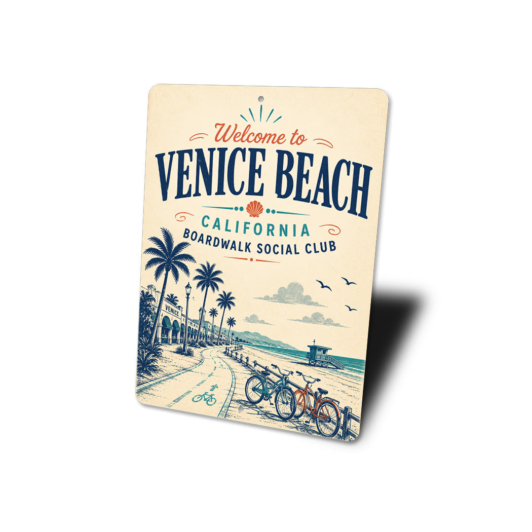 Venice Beach Boardwalk Sign