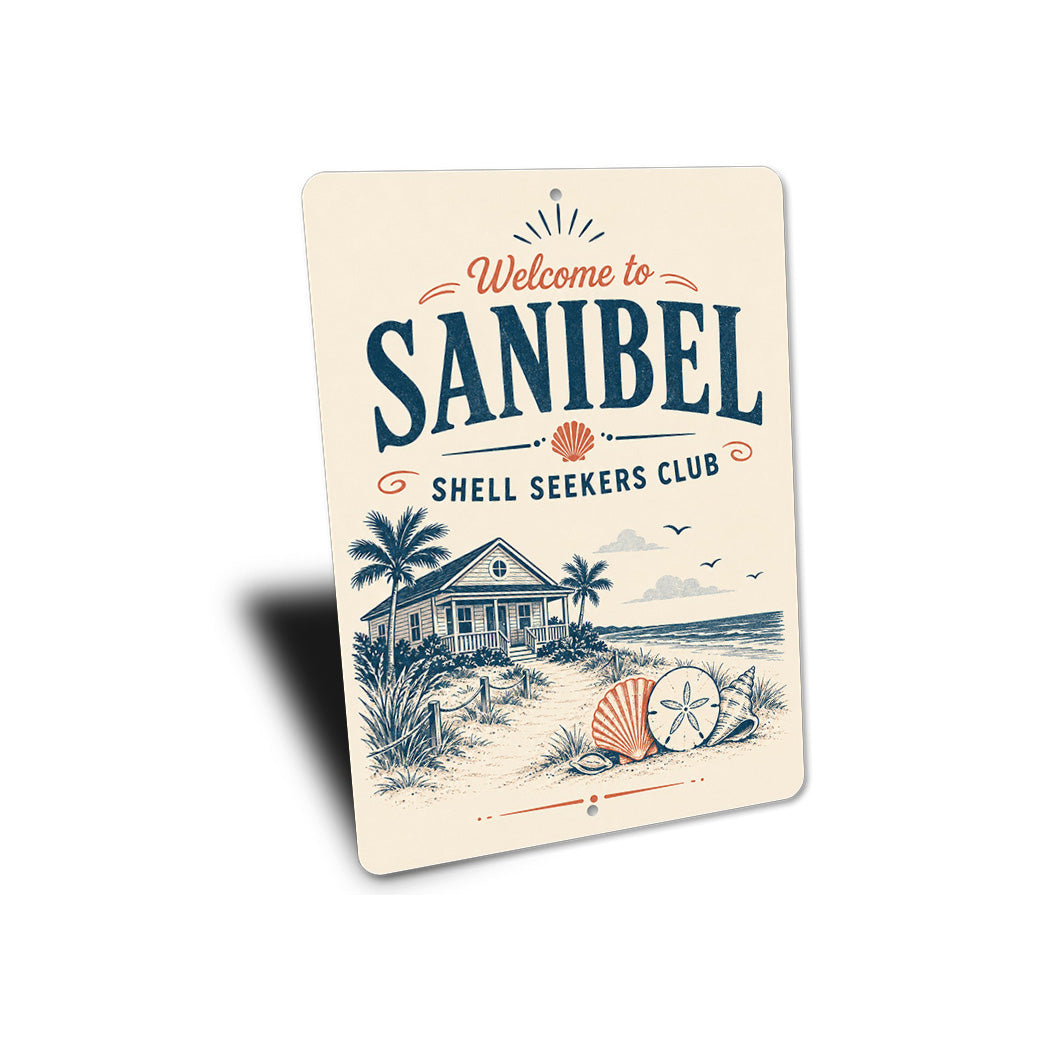 Sanibel Shell Seekers Club Sign