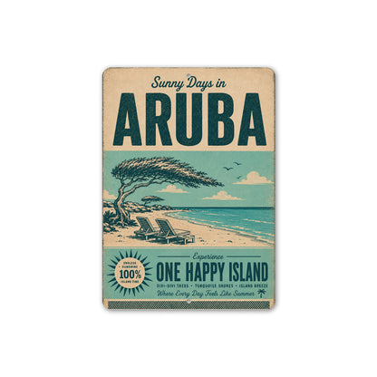 Aruba Divi Tree Sign