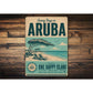 Aruba Divi Tree Sign