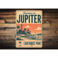 Summer on Jupiter Lighthouse Sign