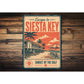 Escape to Siesta Key Sunset by the Gulf Sign