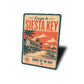 Escape to Siesta Key Sunset by the Gulf Sign