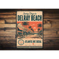 Sunny Days in Delray Beach Sign