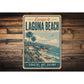 Escape to Laguna Beach Coastal Art Colony Sign