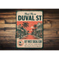 Meet Me on Duval Street Sign