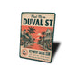 Meet Me on Duval Street Sign