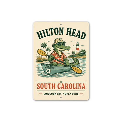 Hilton Head Low Country Adventure Sign