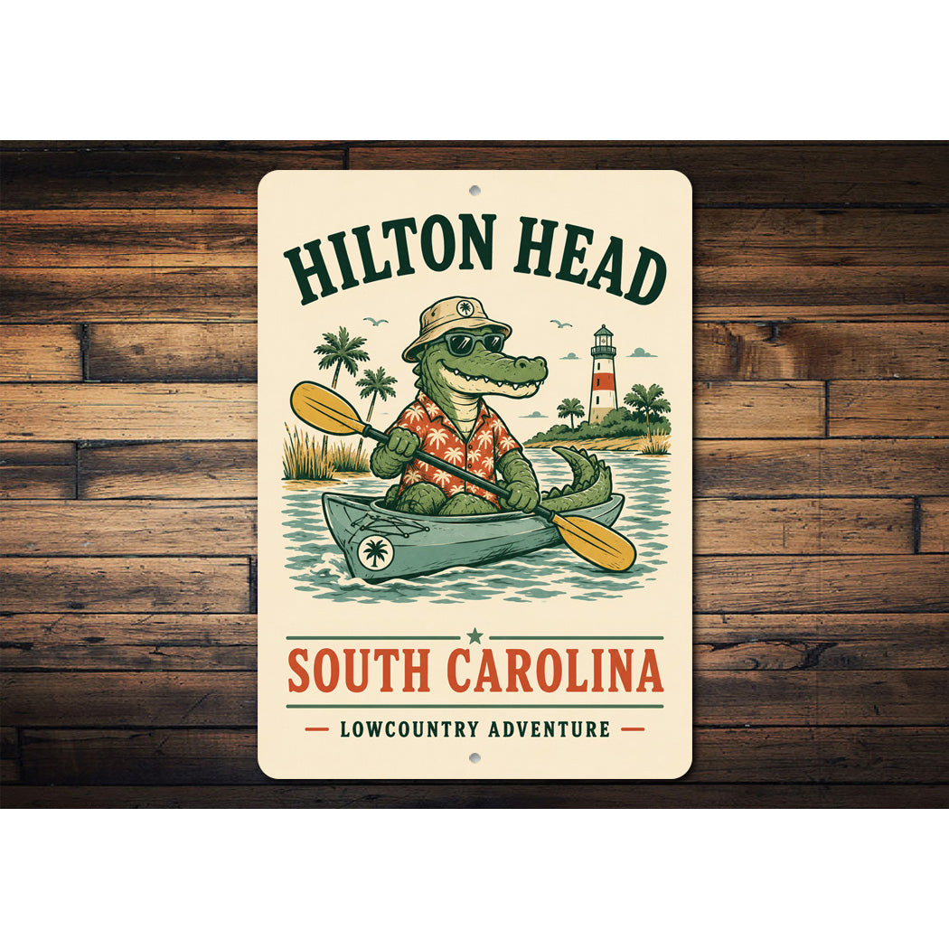 Hilton Head Low Country Adventure Sign
