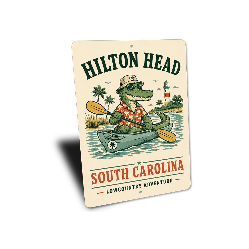 Hilton Head Low Country Adventure Sign