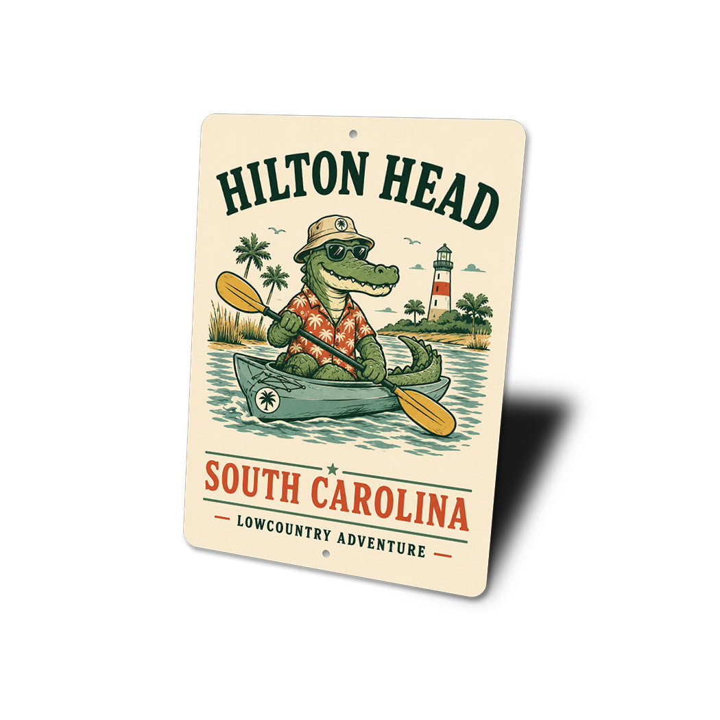 Hilton Head Low Country Adventure Sign