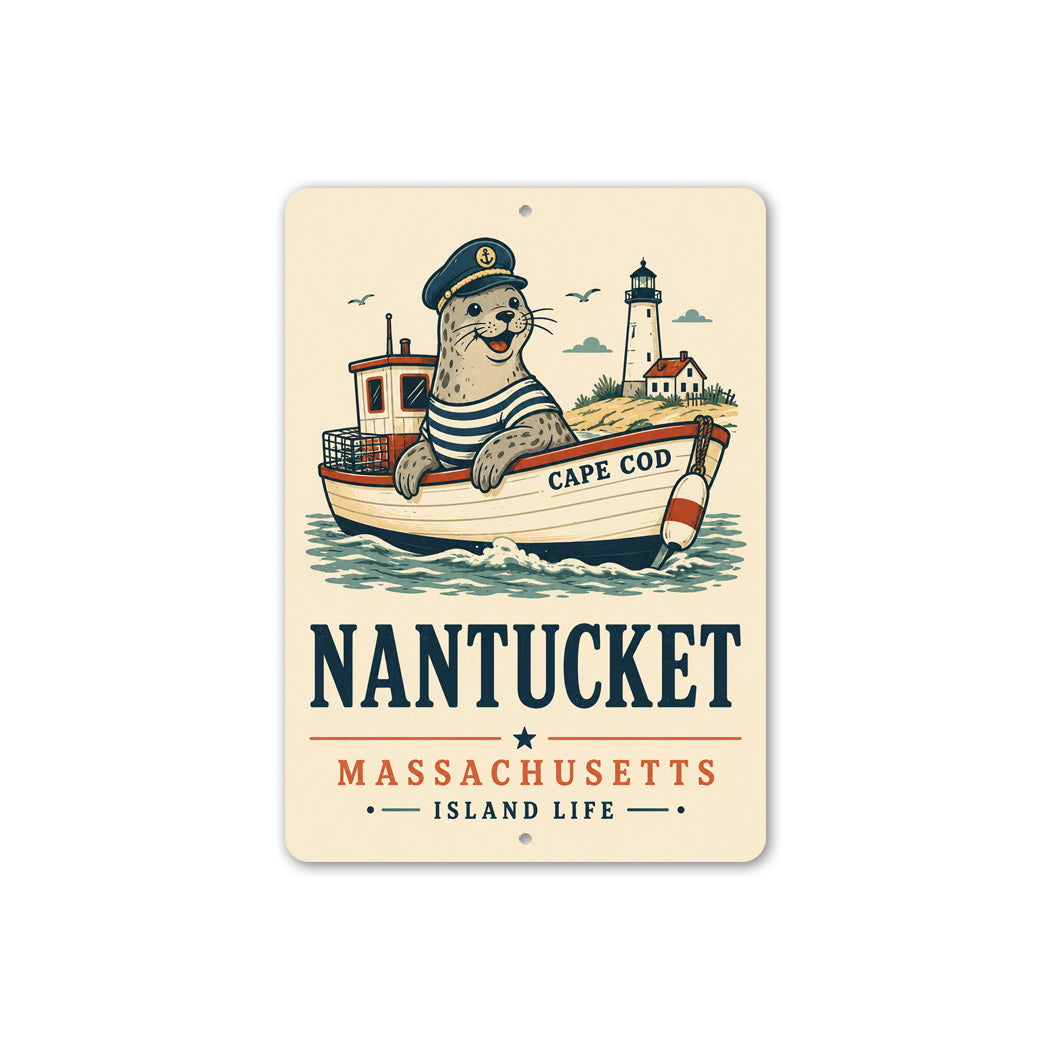 Cape Cod Nantucket Island Life Sign