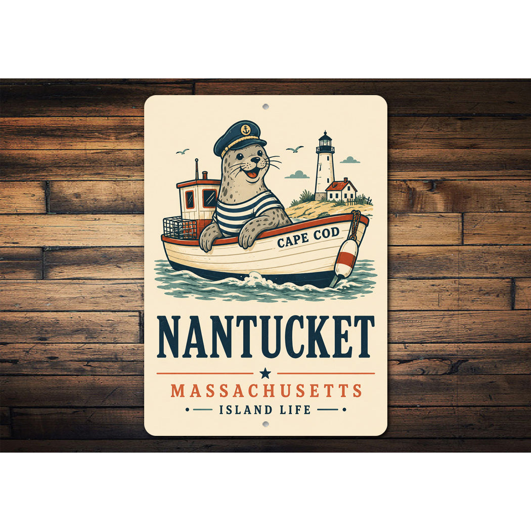 Cape Cod Nantucket Island Life Sign