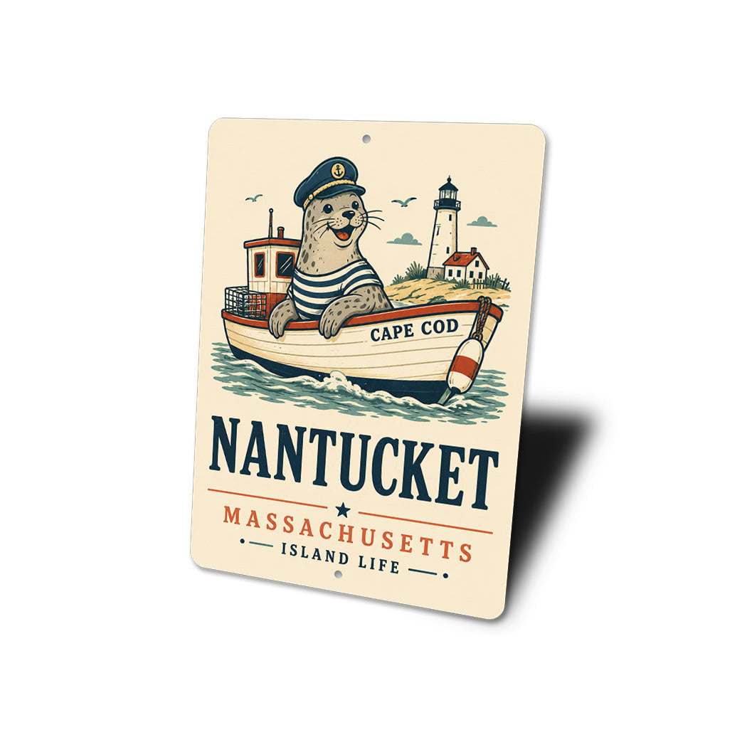 Cape Cod Nantucket Island Life Sign