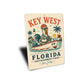 Key West Live Salty Rooster Sign