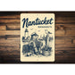 Nantucket Lobster and Whale Sign