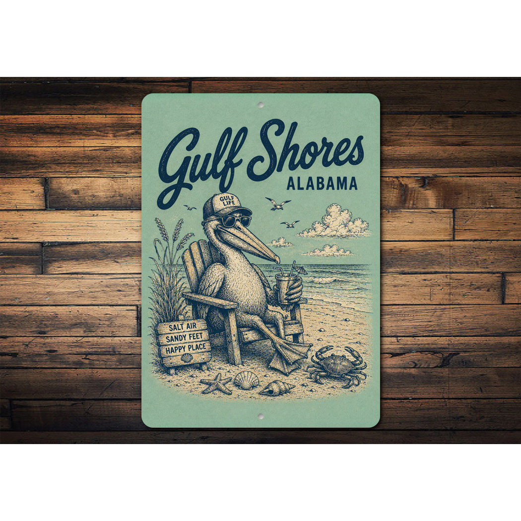 Gulf Shores Gulf Life Sign