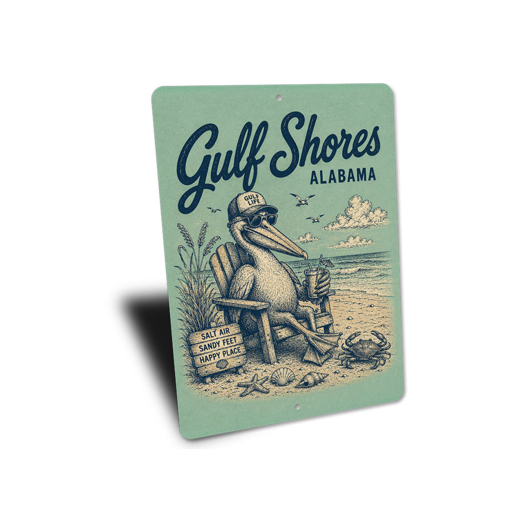Gulf Shores Gulf Life Sign