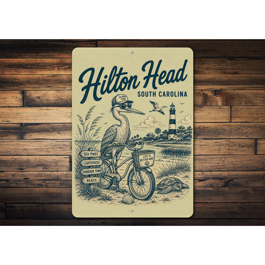 Hilton Head Lighthouse Sign