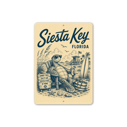 Siesta Key State of Mind Sign