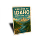 Welcome To Idaho Scenic Gem State Sign