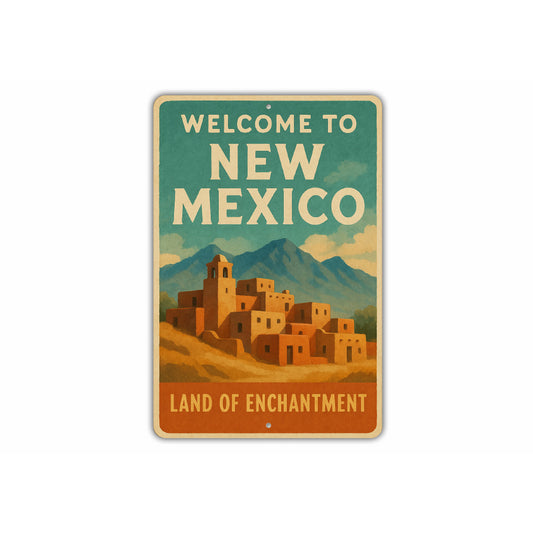 Welcome To New Mexico Land Of Enchantment