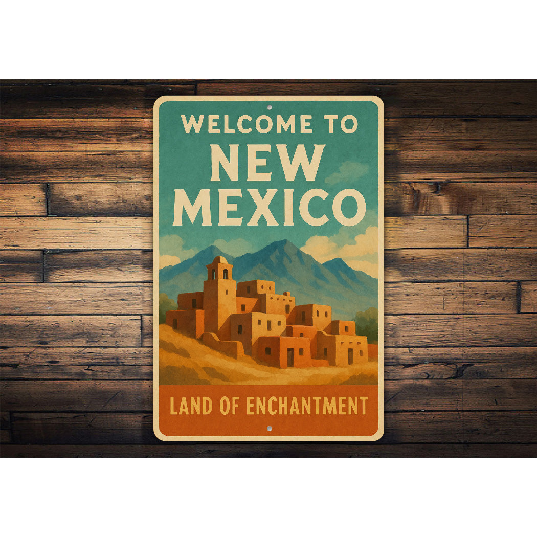 Welcome To New Mexico Land Of Enchantment