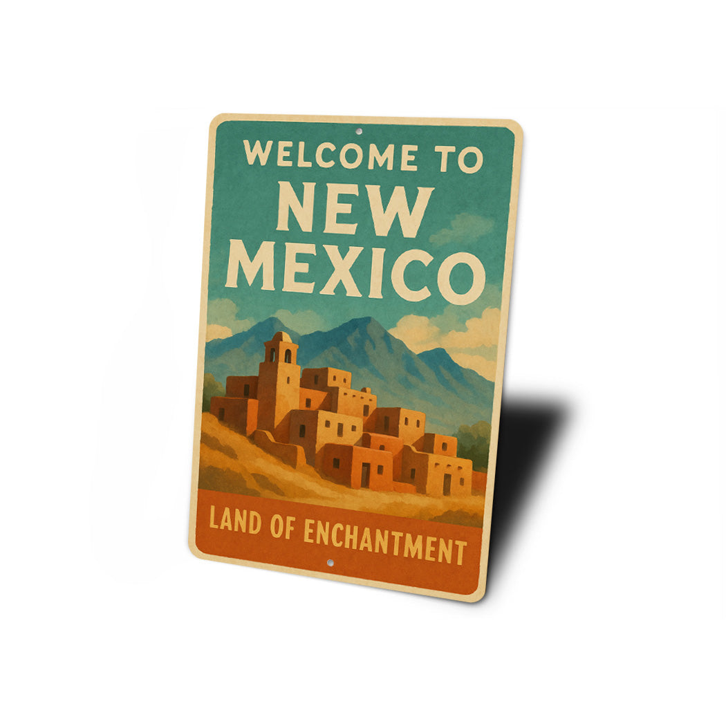Welcome To New Mexico Land Of Enchantment