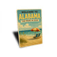 Welcome To Alabama The Heart Of Dixie Sign