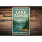 Welcome To Lake Tahoe Sierra Serenity Sign