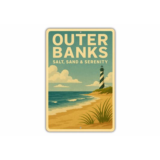 Outer Banks Salt Sand & Serenity Sign