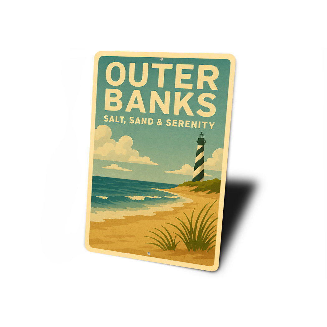 Outer Banks Salt Sand & Serenity Sign