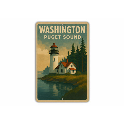 Washington Puget Sound Sign