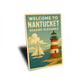 Welcome To Nantucket Seaside Elegance Sign
