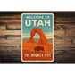 Welcome To Utah The Mighty Five Sign