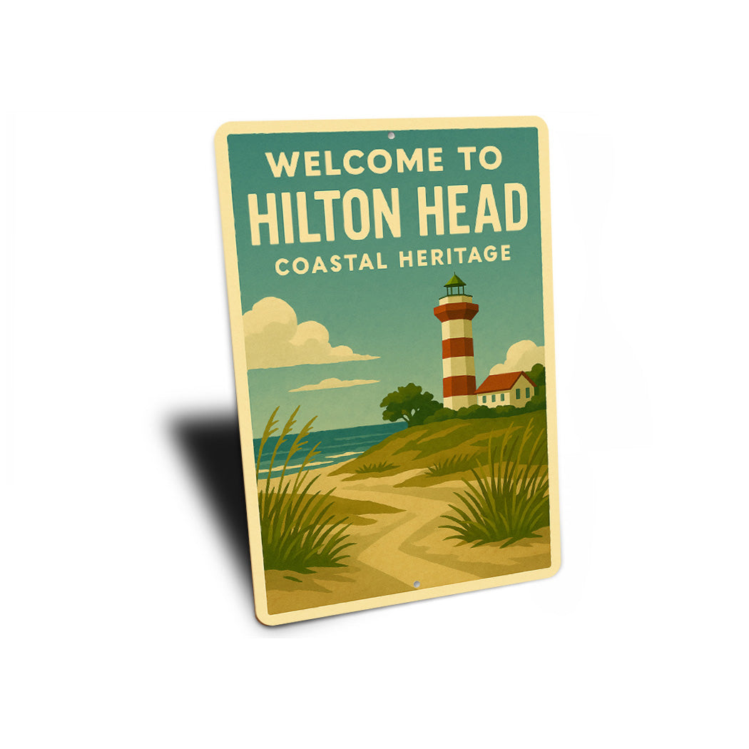 Welcome To Hilton Head Coastal Heritage Sign