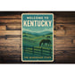 Welcome To Kentucky The Bluegrass State